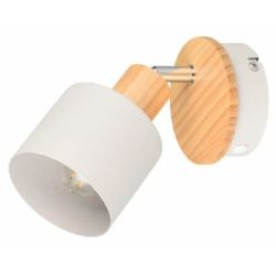 Spotlampa shanti 1xe14 10w pelēka-koka