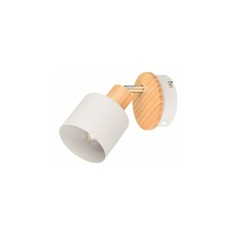 Spotlampa shanti 1xe14 10w pelēka-koka