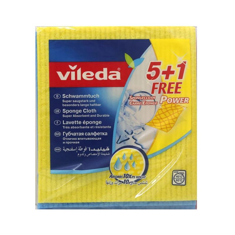 Lapp, köögile Vileda VILE28175, mitmevärviline, tselluloos, 6 tk