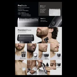 Многофункциональная бритва для тела и лица Braun 7 AIO7560