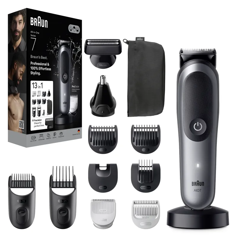 Многофункциональная бритва для тела и лица Braun 7 AIO7560