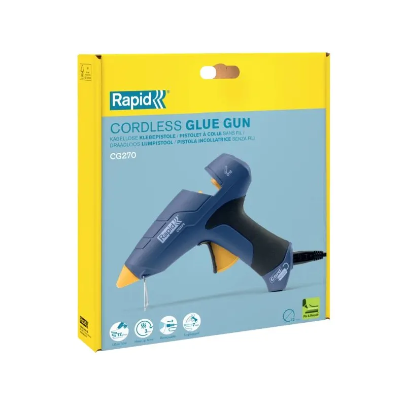 Līmes pistole CG270, 12mm, cordless, Rapid