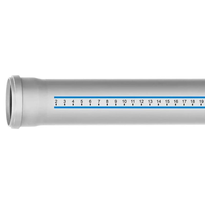 Caurule iekšēja d110 1m pp