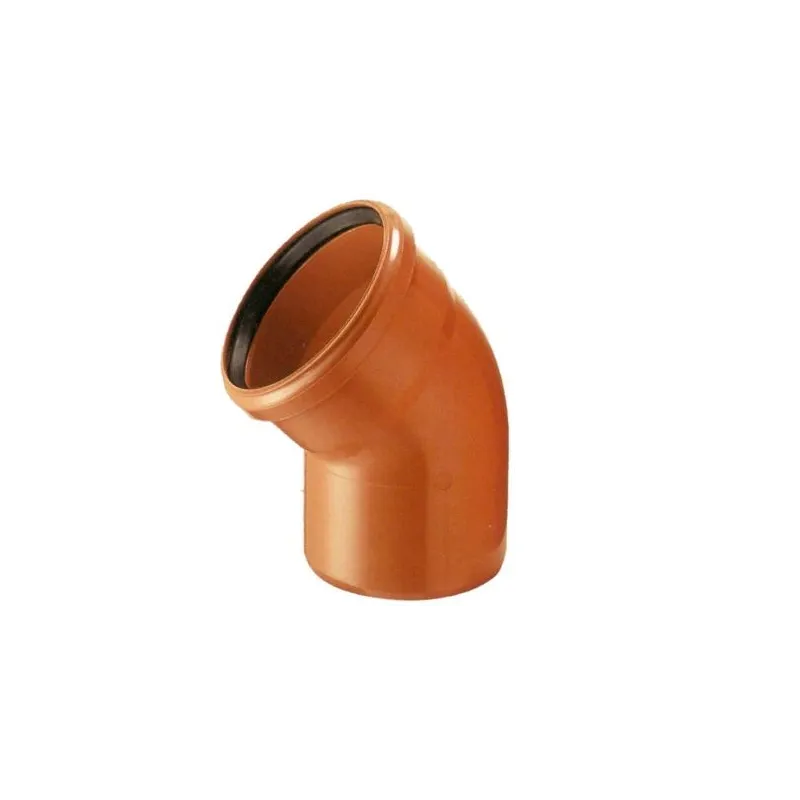 Alkūnė lauko kanalizacijai Magnaplast, 110 mm, 45 °
