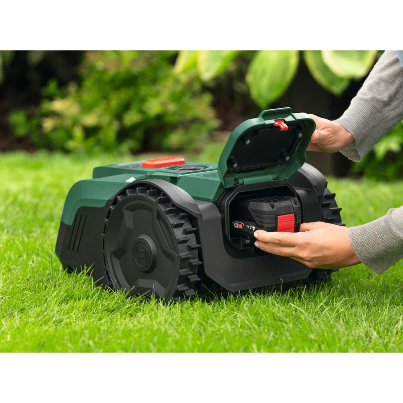 VisiMow100 set Robots zāles pļāvējs