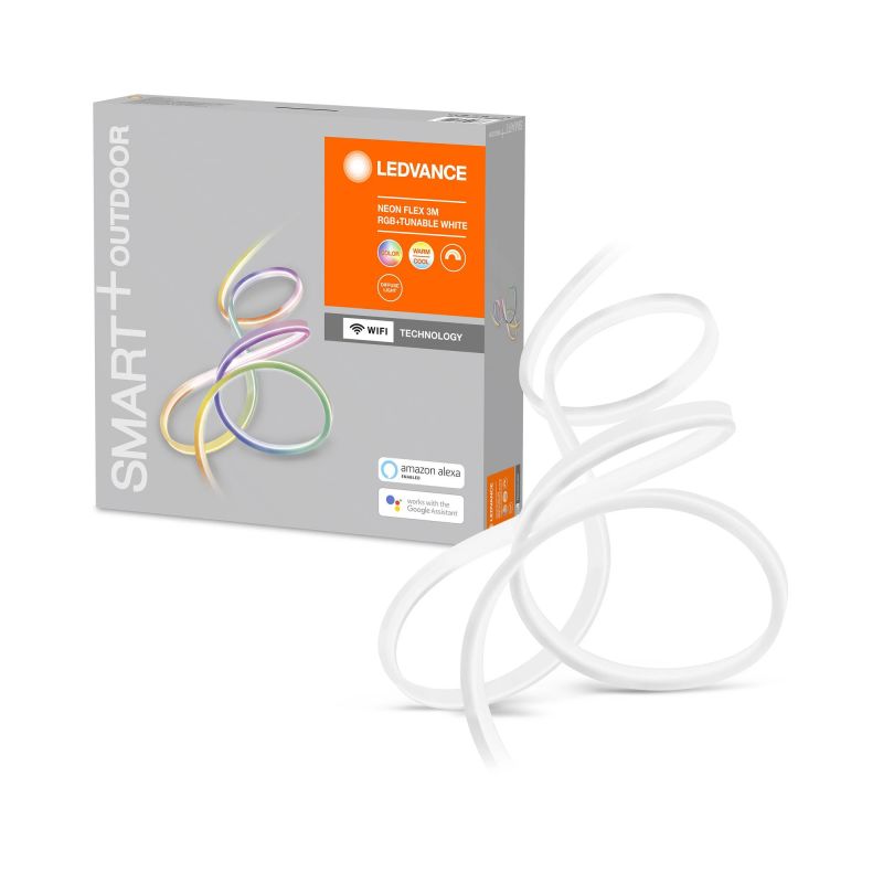 Led lente smart wifi neon 3m rgbtw ip44