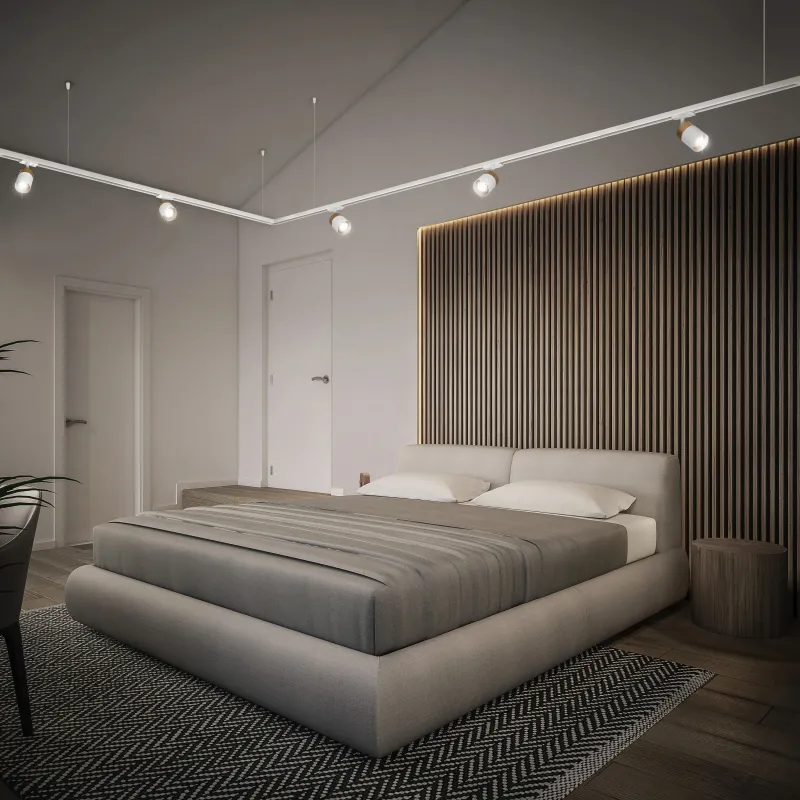 Lampa sliedei led cilin.gu10 zelta balta