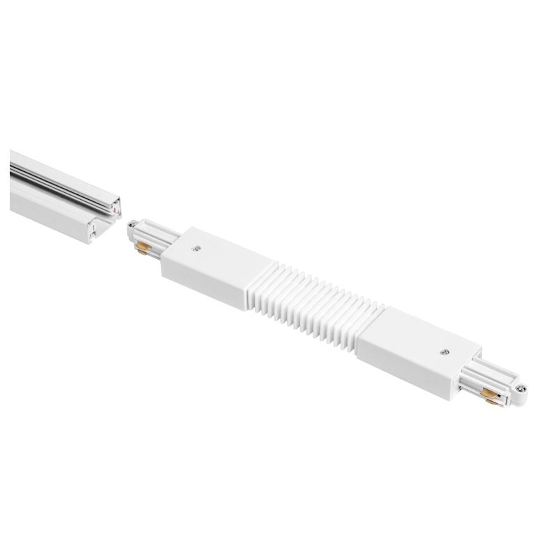 Sliedes savienotājs elastīgs balts