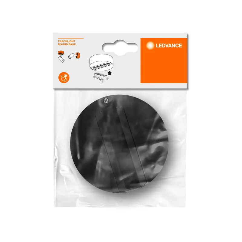 Vieglā sliežu sistēmas montāža komplekts Ledvance, 10 cm x 10 cm x 3.2 cm