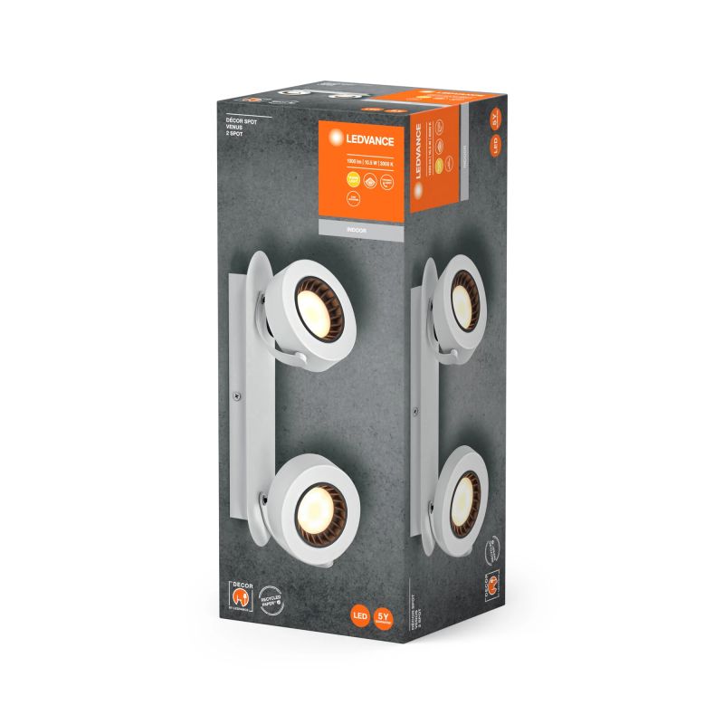 Virziena gaismeklis decor spot venus10.5