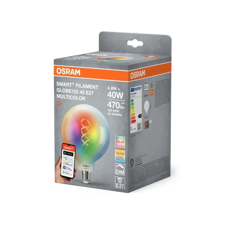 Viedā spuldze Osram LED, E27, balta, E27, 4.5 W, 300 lm