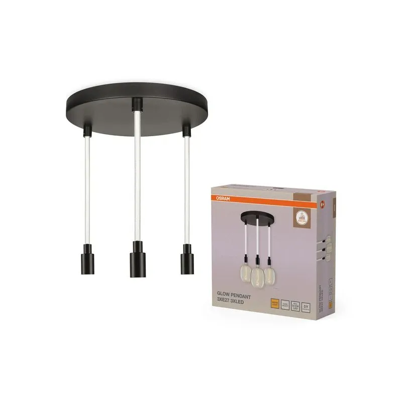 Lampa karināms Osram, E27, 3 x 15 W