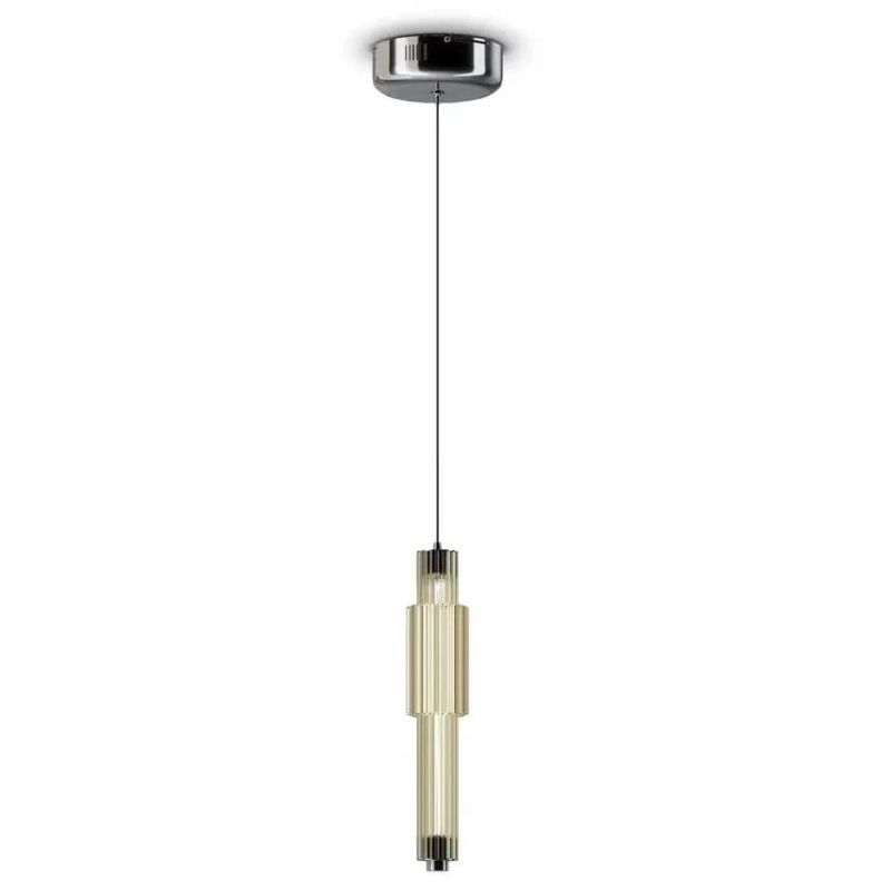 Lampa griestu verticale 8w 3k zelta