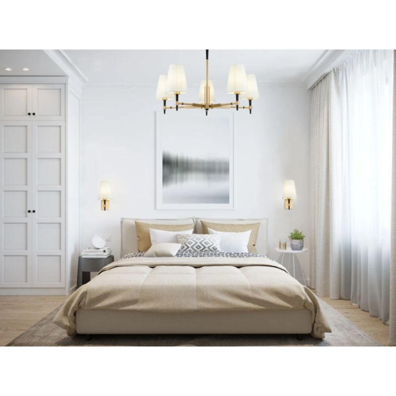 Šviestuvas kabinamas Maytoni H001CL-05BS, E14, 5 x 8 W