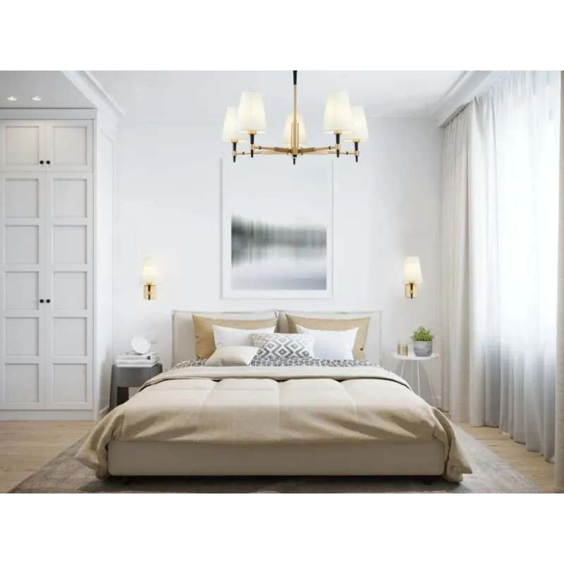 Lampa karināms Maytoni H001CL-05BS, E14, 5 x 8 W