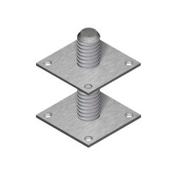 Balsts siju regul m10x150 50x50x0.8 zn