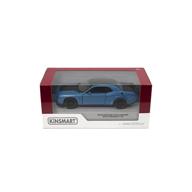 KINSMART Die-Cast modelis 2023 Dodge Challenger SRT Demon 170, izmērs 1:40