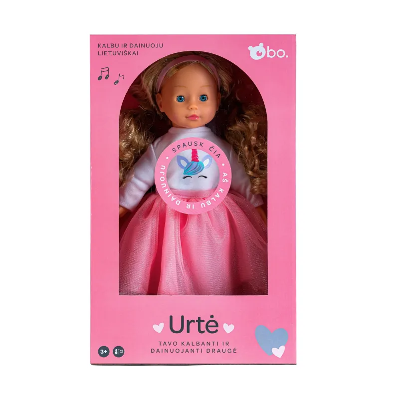 Rotaļu lelle molly 50 vārdi lt bd1225lt