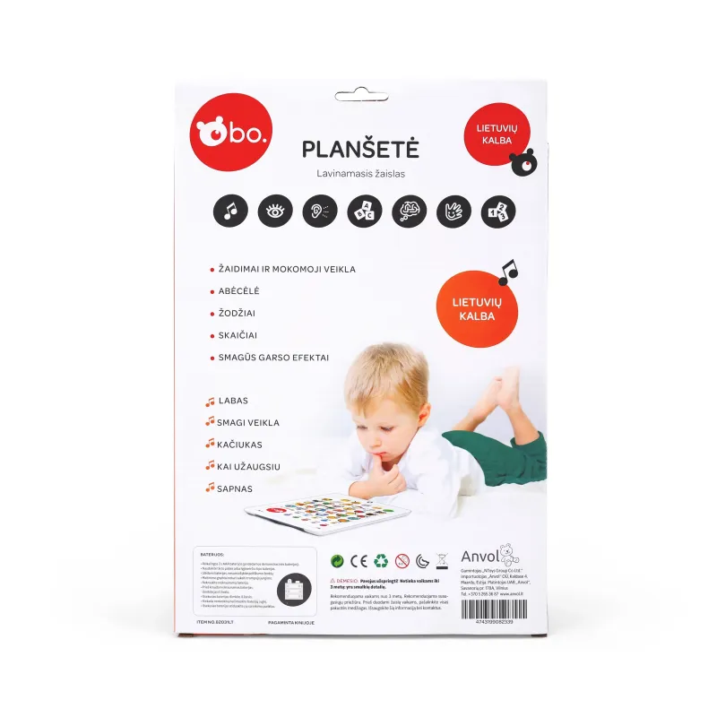 Rotaļu planšete bo 82031lt