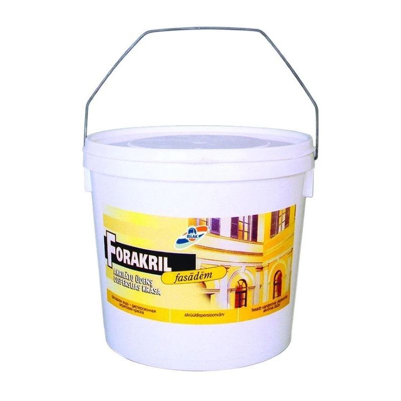 Krāsa fasādēm forakril c 3.6l