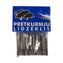 Sēra sveces kurmju aizbaidīšanai 5gab