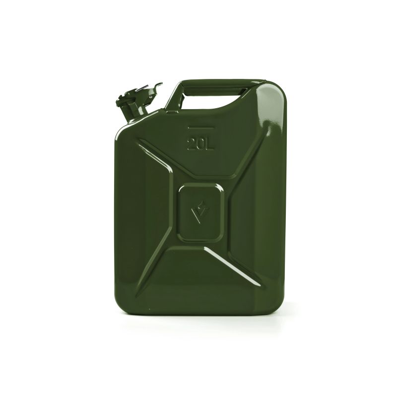 Kütusepaak Valpro Jerry, metall, 20 l, roheline v.