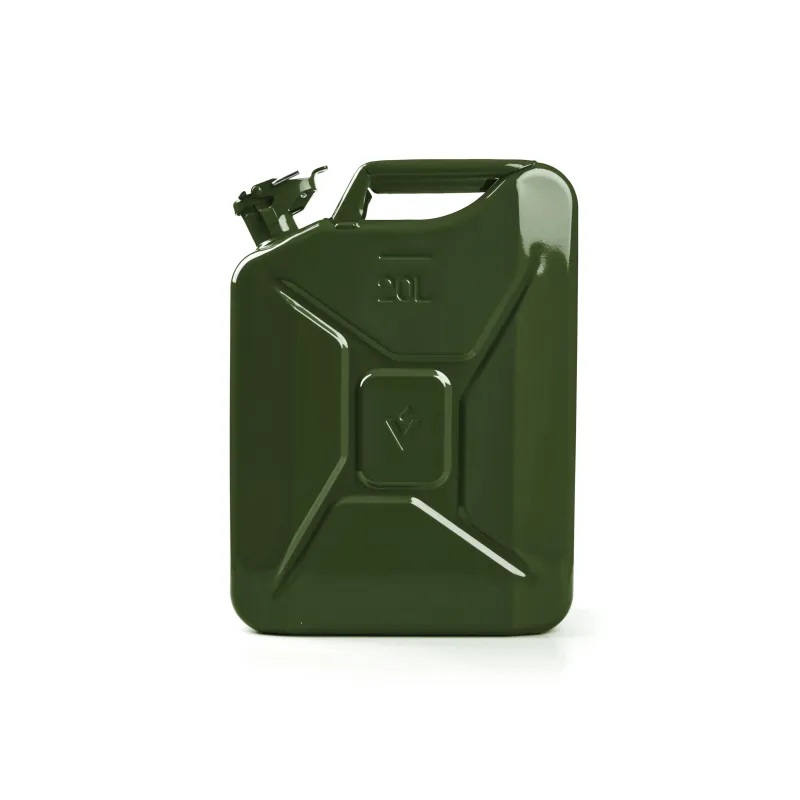 Degvielas tvertne Valpro Jerry, metāls, 20 l, zaļa krās.