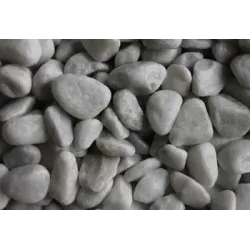 Dekoratiivsed valged kivid, fraktsioon 5–12 mm, 1,5 kg