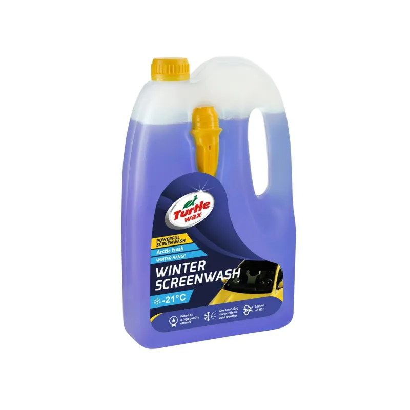 Logu tīrītājs Turtle Wax, 4 l, ziemas