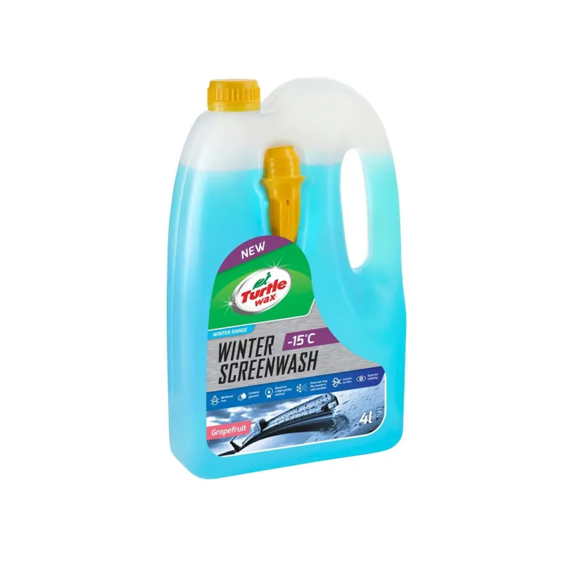 Logu tīrītājs Turtle Wax, 4 l, ziemas