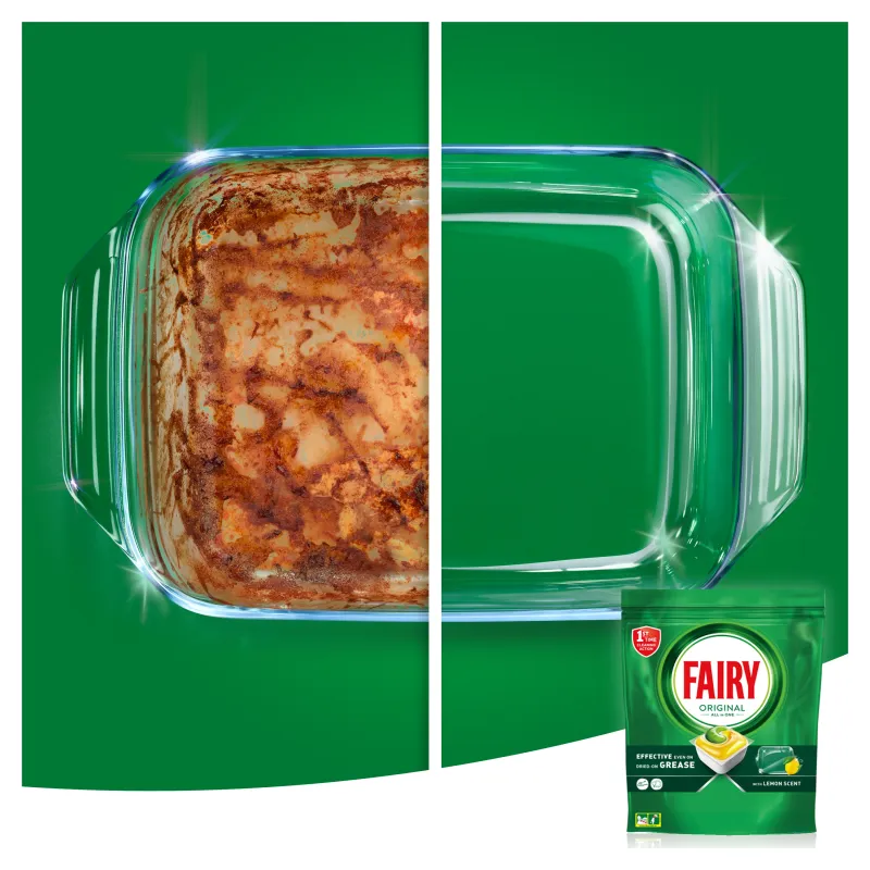 Fairy Original All in One Таблетки Для Посудомоечной Mашины Lemon, 175 шт.