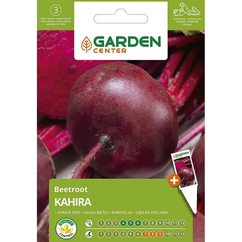 Sēklas Garden Center, galda bietes Kahira, 15 g