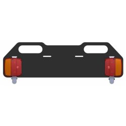 Turētājs numura aa-11640 velosipēda