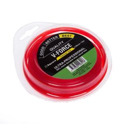 Aukla trimmerim kvad. 2,0mm 15m v-force