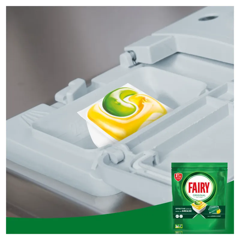 Fairy Original All in One Таблетки Для Посудомоечной Mашины Lemon, 175 шт.