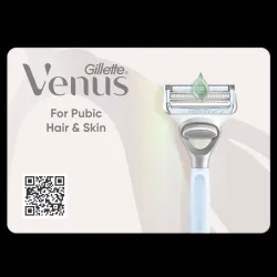 Gillette Venus Satin Care Aloe Женские Бритвенные Лезвия,10 шт.