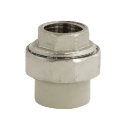 Veeühendus Sanitas, 3-4 tolli - sisekeere-25 mm - sisekeere, polüpropüleen ,pp,-metall