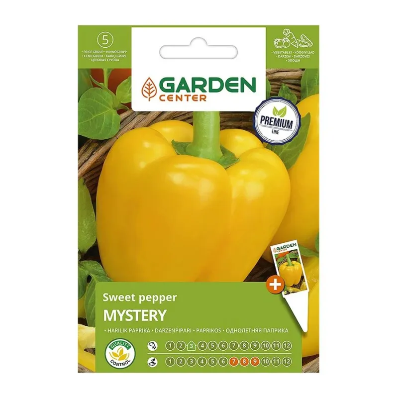 Sēklas Garden Center, paprika Mystery, 0.2 g