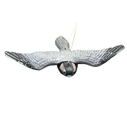 Украшение сада Птица S037, 35 см x 53 см x 8 см, черный цв.