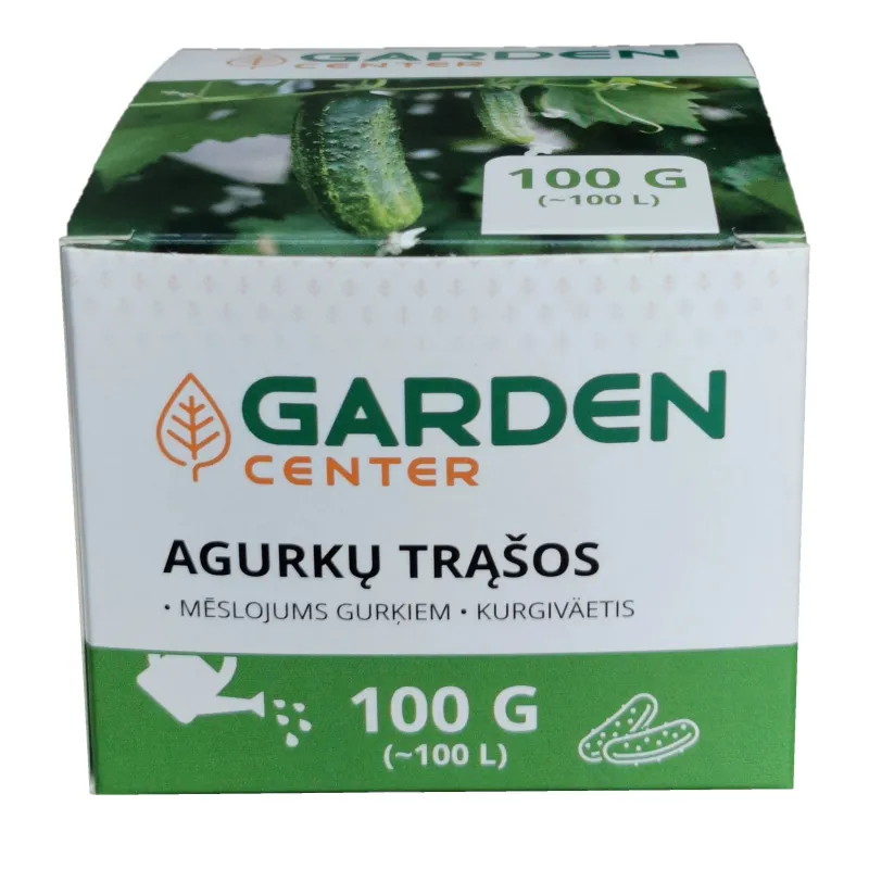Mēslojums gurķiem Garden Center, lielam apjomam, 0.1 kg