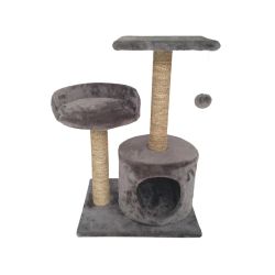 Когтеточка для кота Höppy, 45 см x 38 см x 66 см