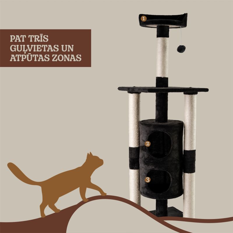 Kaķu nagu asināmais höppy 45x45x142cm