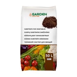 Substrāts kūdras dārzeņiem 50l gc