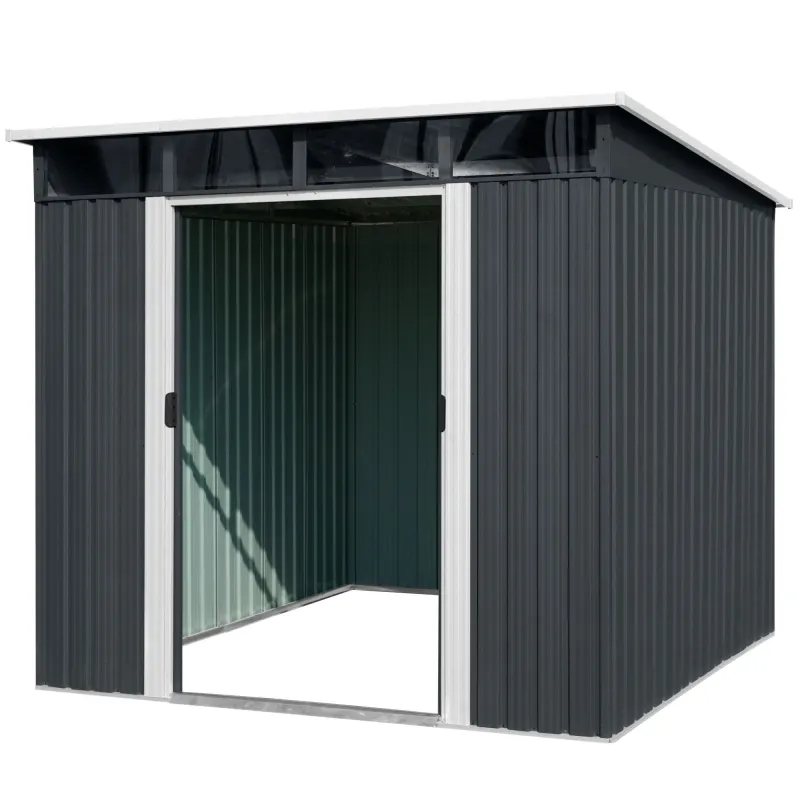 Dārza šķūnis T-PS0608 4.61M2, 181 cm x 224 cm x 202 cm, 9324 l