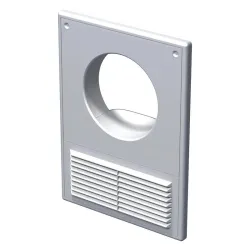 Ventilatsioonirest Haushalt, plastik, 182 mm x 252 mm, 100 mm