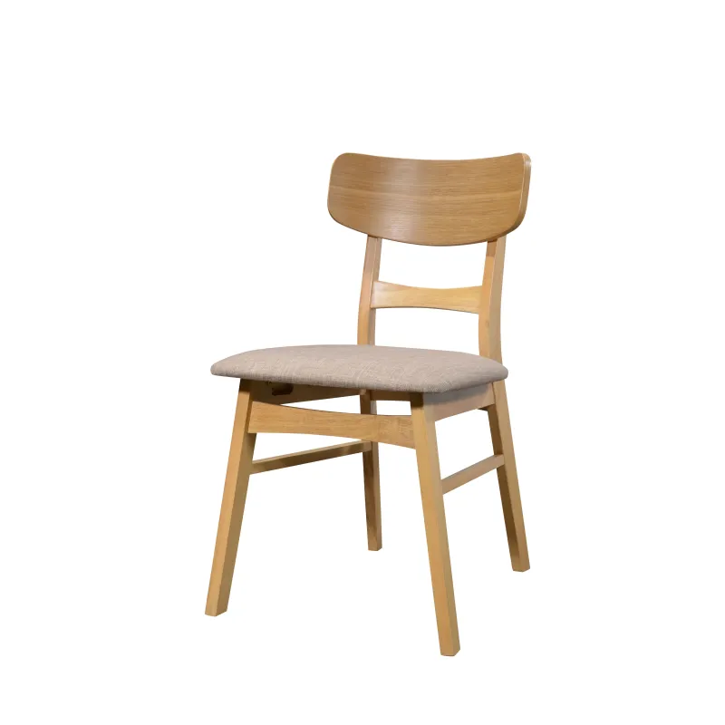 Krēslu komplekts Domoletti, koka krās., 51.5 cm x 48 cm x 79 cm, 2 gab.