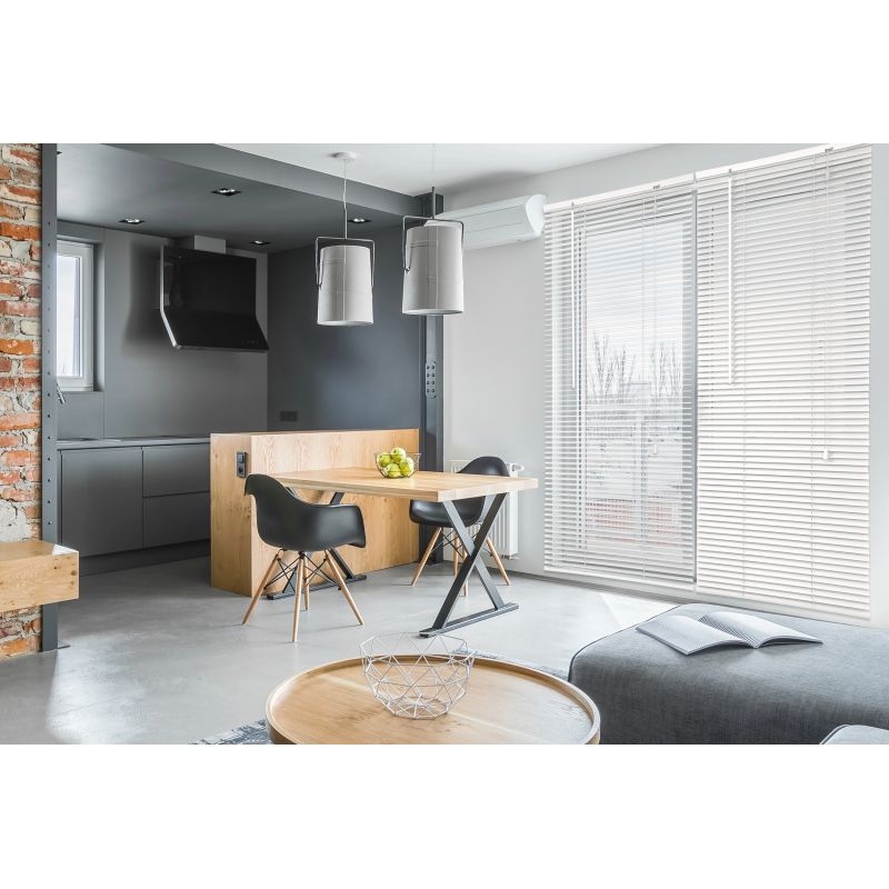 Koka žalūzijas 80x220cm.balta.masterjero