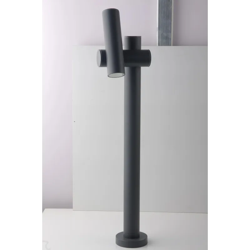 Отдельно стоящий наружный светильник Domoletti Flip QY200645, 4.5Вт, LED, IP44, черный цв., 12.9 см x 70 см
