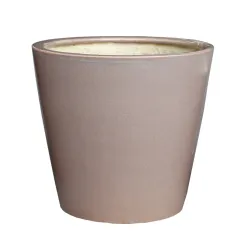 Gėlių vazonas Domoletti IP16-1429 SET 3C, keramika, šviesiai ruda sp.