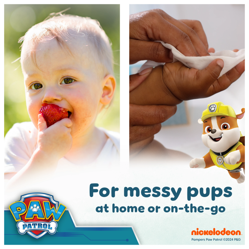 Pampers Harmonie Aqua Baby Mitrās Salvetes Mazuļiem, 9 Iepakojumi, 432 Mitrās Salvetes